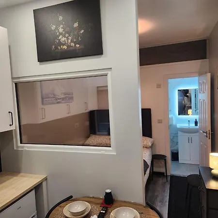 公寓 Deluxe Twin Or King Bed Near Airport &